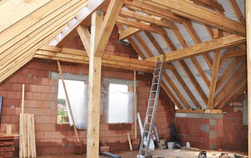 Houghton Le Side attic trusses